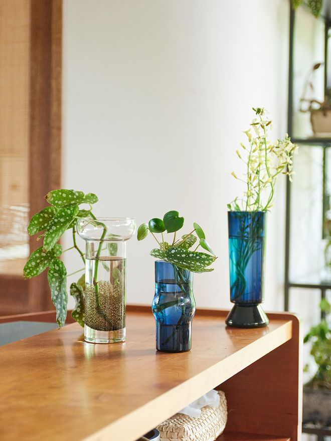 Finnish glass vases
