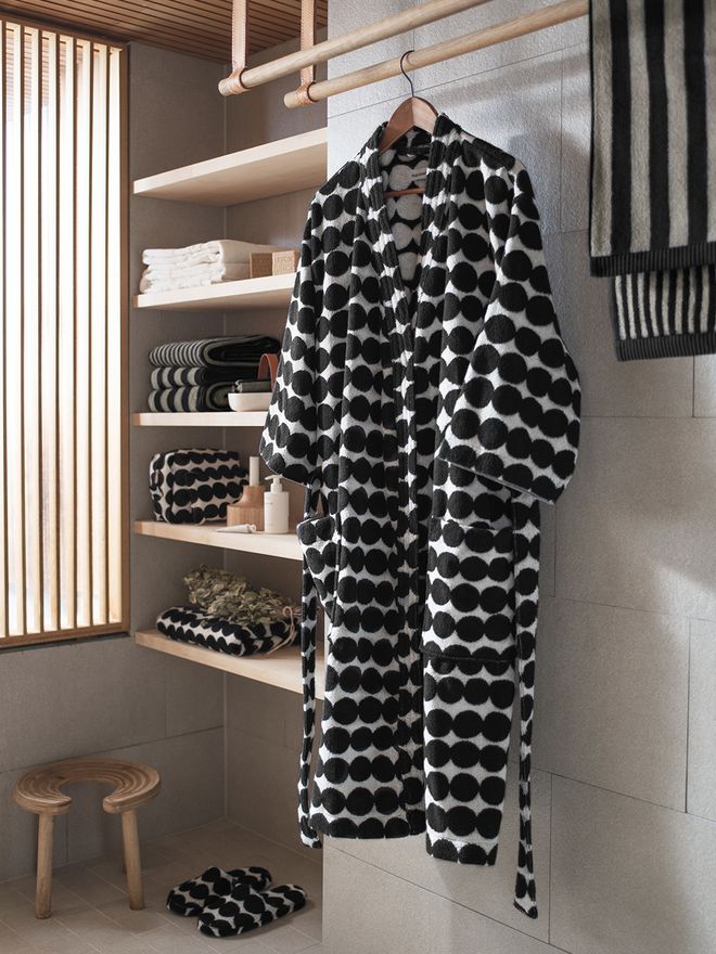 Marimekko Räsymatto bathrobe