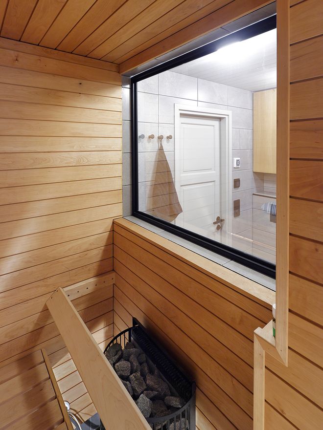 A Finnish sauna