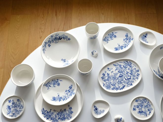 Moomin Arabia Haru dinnerware