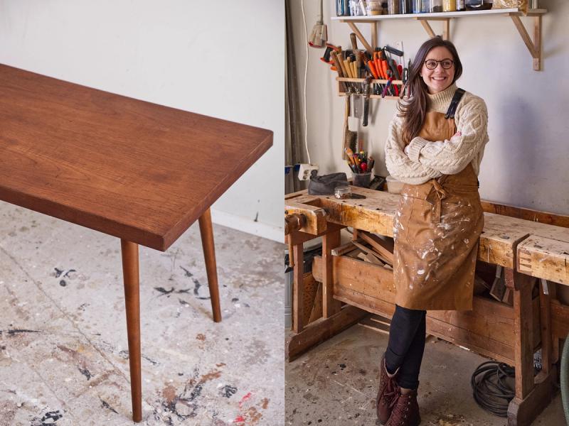 How to refurbish a teak table at home? Furniture restorer Sanna Laurila gives her best tips for maintaining teak furniture