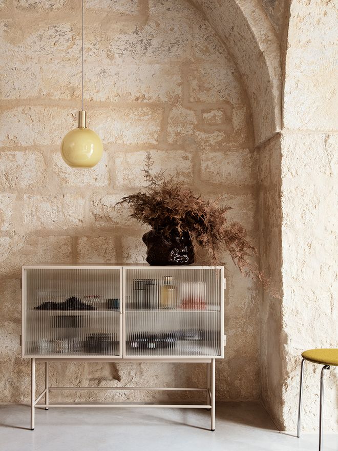 Ferm Living's Haze sideboard in a living room.