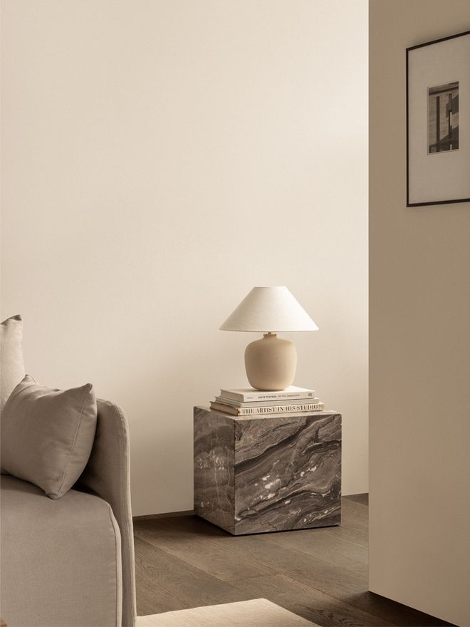&Tradition's Plinth table, cube