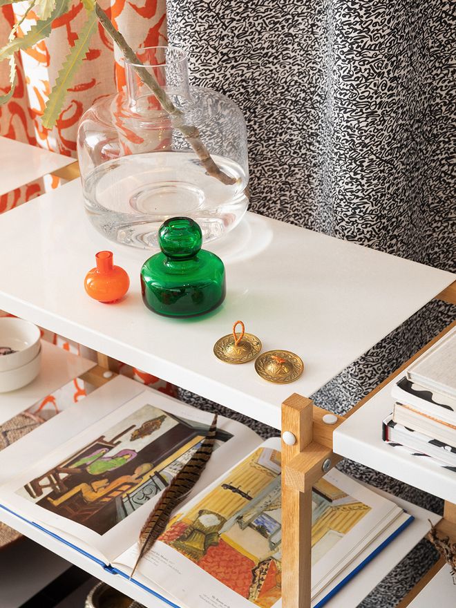 Marimekko clear Ming vase