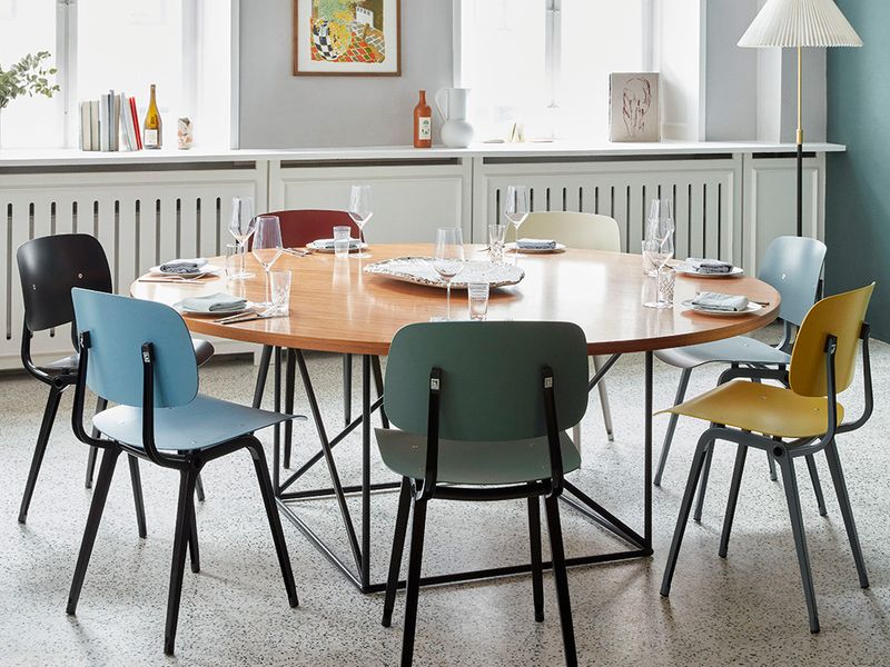 Dinner time! Introducing 9 colorful dining chairs bursting with personality