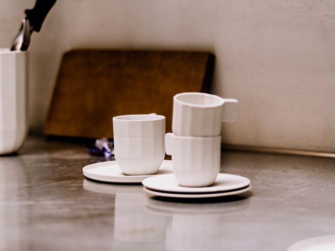 Hay Paper Porcelain espresso cups