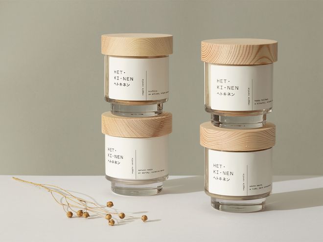 Hetkinen Veggie wax candle, Happy Holidays