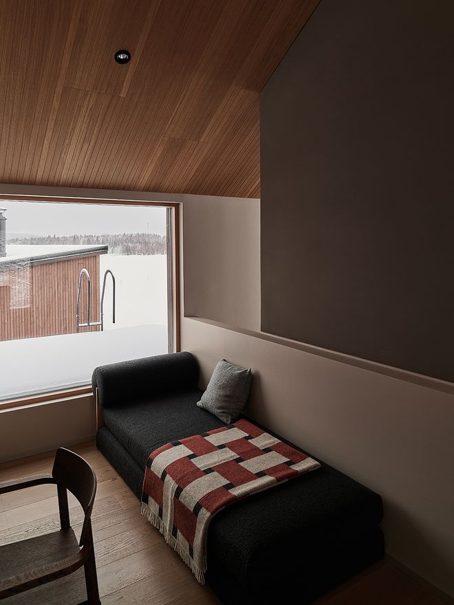 An image featuring a villa in Finnish Lapland called the House of Northern Lights.
