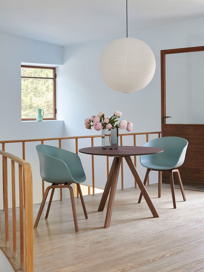 HAY AAC22 chair in walnut