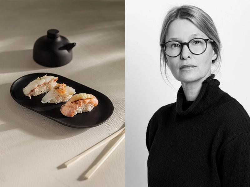 Muotoilija Carina Seth Andersson: ”Sand Secrets -astiat antavat ruoan nousta kattauksen päärooliin”