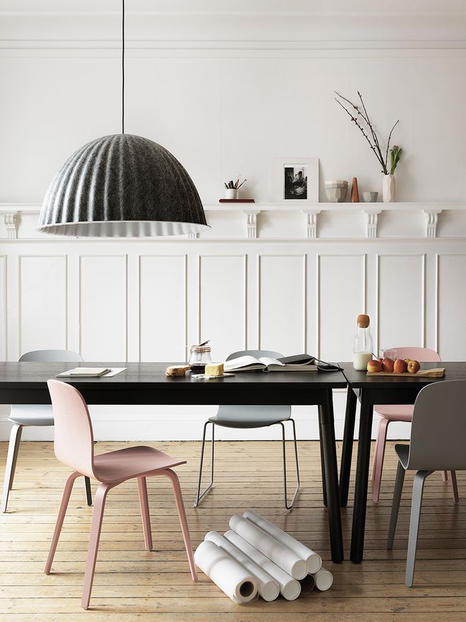 Muuto Visu chair, rose
