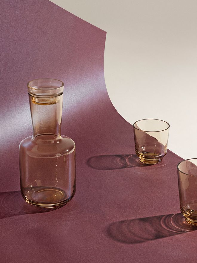 Muuto  Raise carafe, ochre