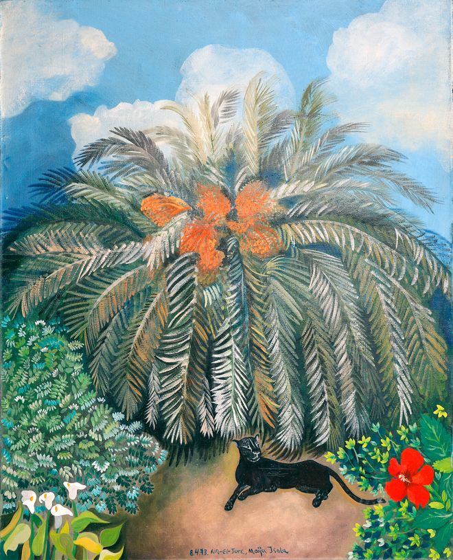 Maija Isola: Panther and Hibiscus
