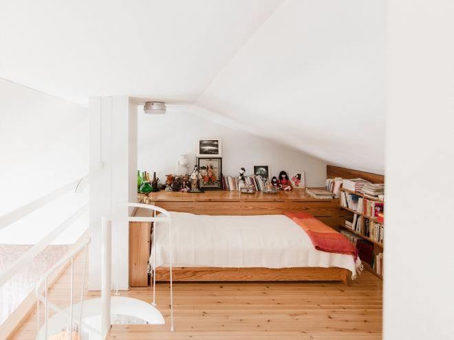 Tove Jansson's sleeping nook