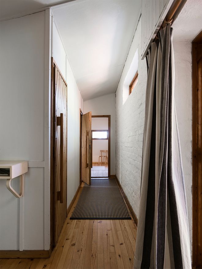 Sleeping areas in the Experimental House