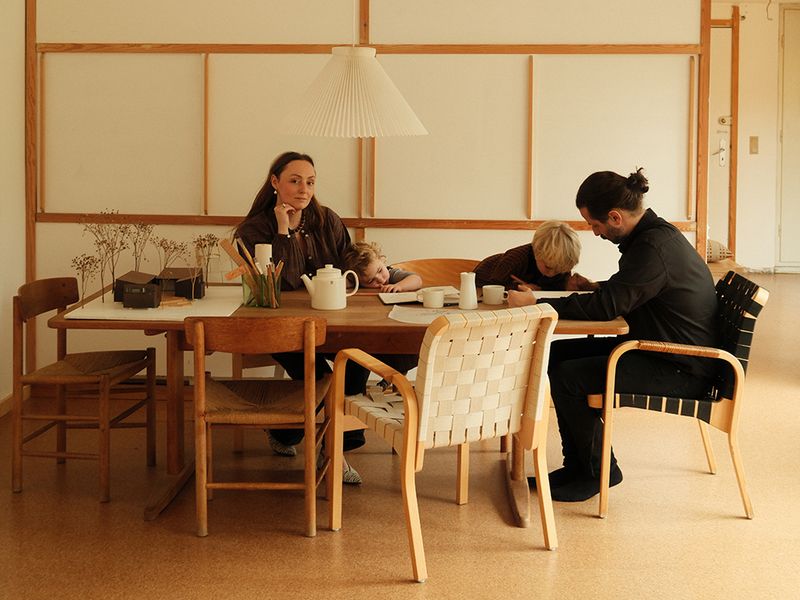  Arkkitehti Pil Kallesøn kotona ajattomat valinnat ovat kaiken ytimessä