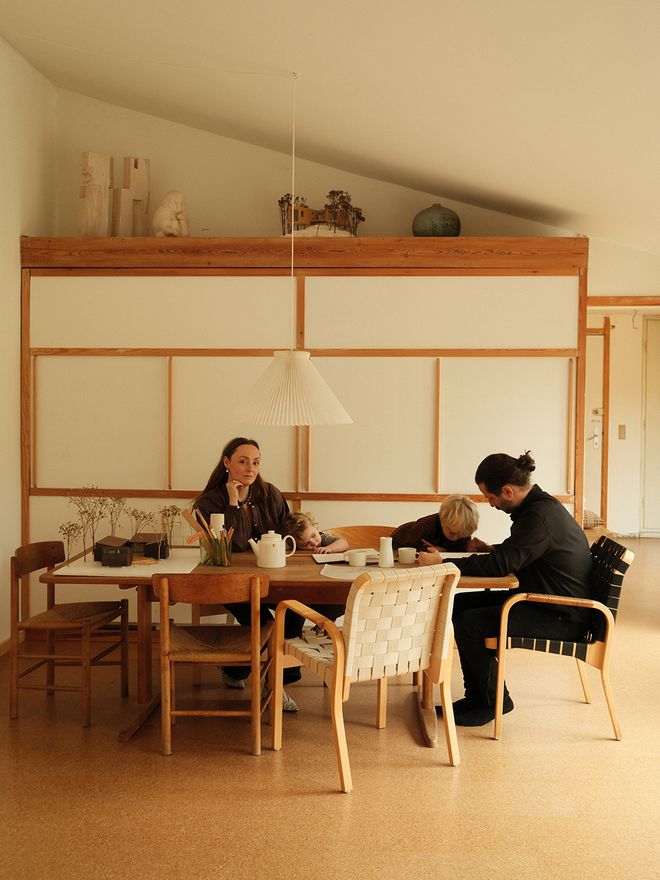 Architects Pil and Martin Kallesø