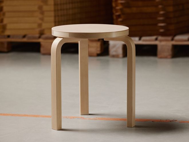 Stool 60 at the Artek a-factory