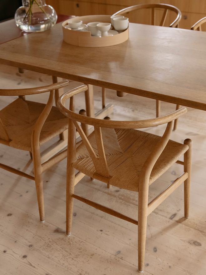 Carl Hansen & Søn CH24 Wishbone chair, oiled oak - natural cord