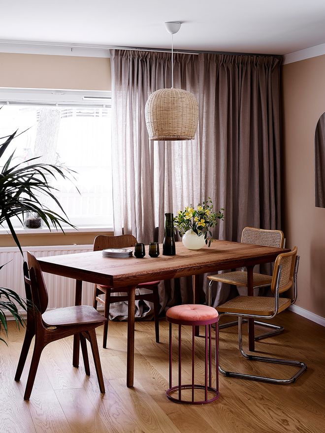 A Helsinki apartment in soft and warm tones
