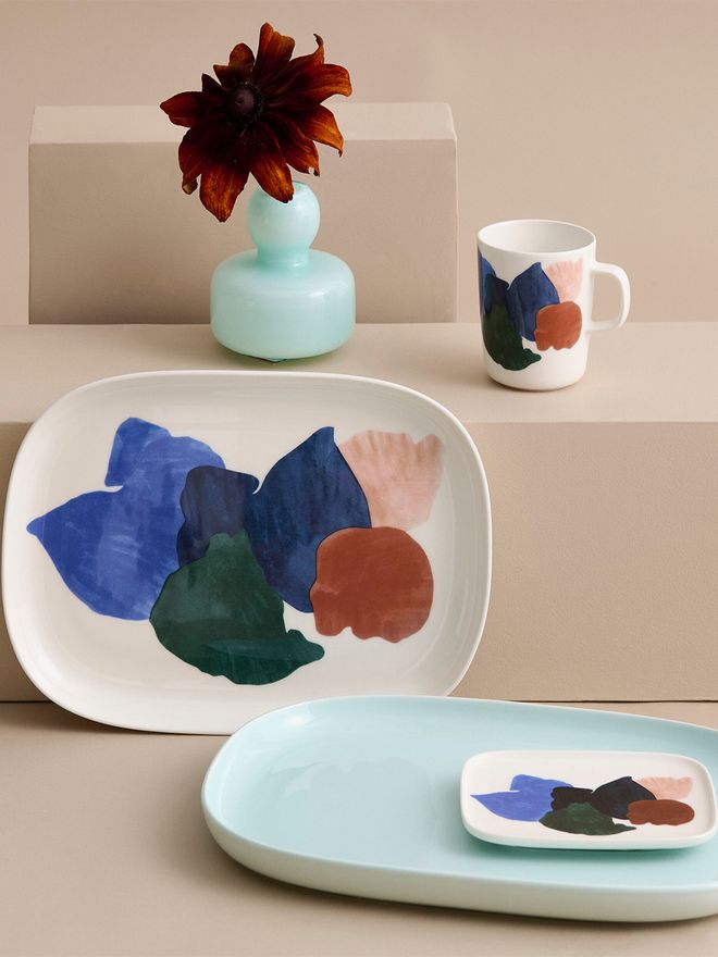 Marimekko's Pyykki and Oiva tableware