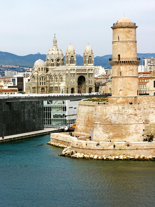 MuCEM and Fort Saint-Jean in Marseille