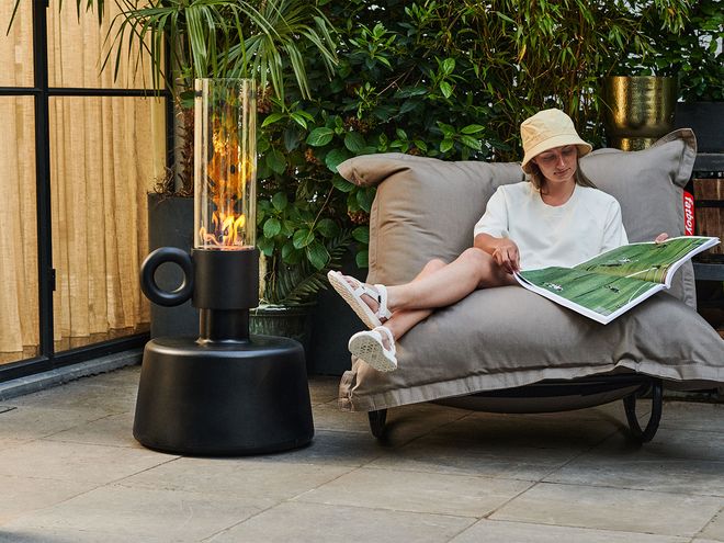 Pre-used Fatboy Original Outdoor bean bag chair on Franckly
