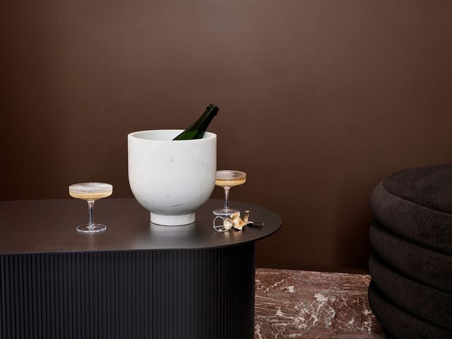Ferm Living's Alza champagne cooler