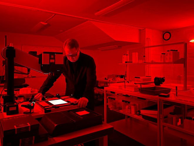 Darkroom artist Mikael Siirilä for Paper Collective