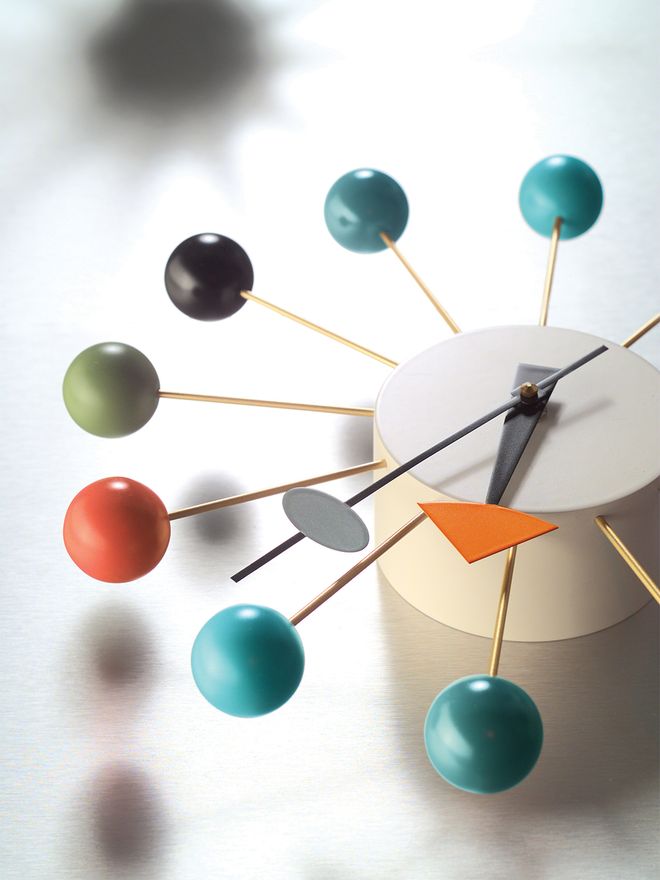 Vitra Ball Clock -seinäkello, monivärinen