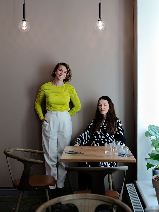 Fanni Suvila and Vilja Grotenfelt