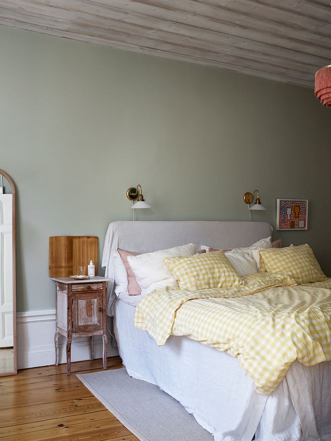 Sigfrid Billgren's home, bedroom