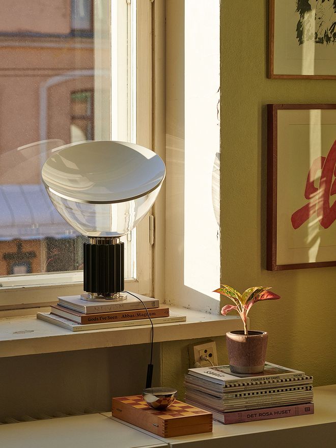 Flos  Taccia table lamp, small, black