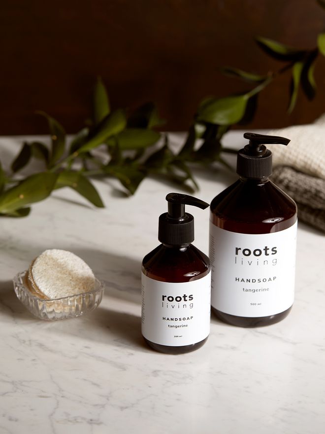Roots Living  Tangerine hand soap, 200 ml