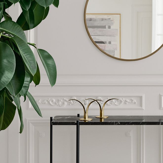 Skultuna Lily candleholders