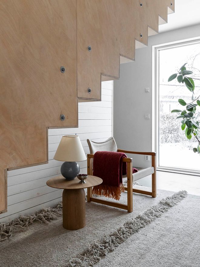 Eeva and Tapani Takkunen's home, lounge corner