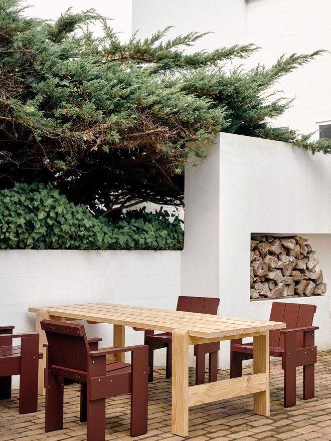 HAY Crate patio furniture