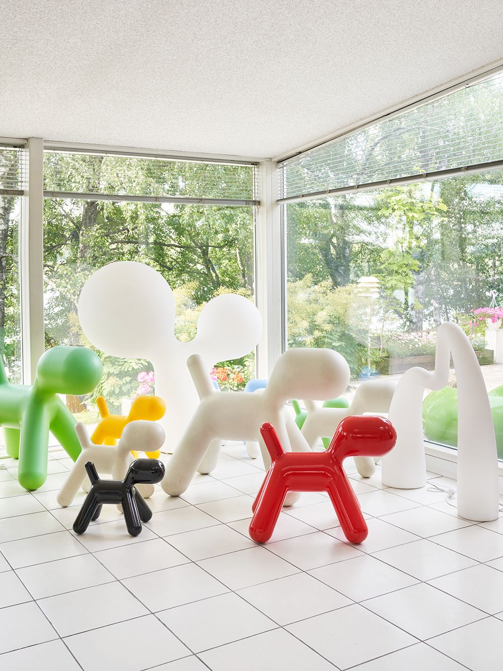 Eero Aarnio is a designer who has created Balls, Bubbles and
