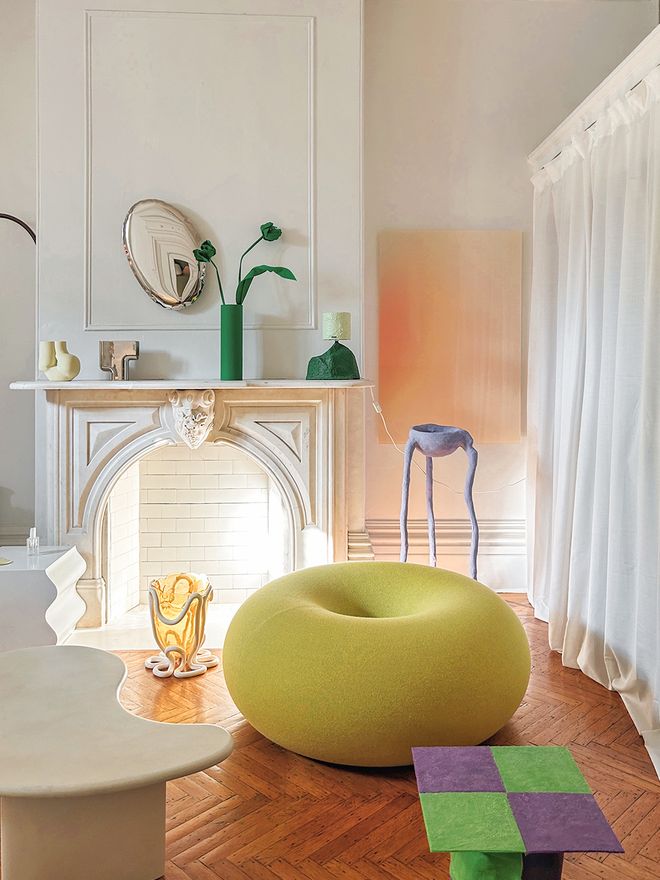 An image featuring interior decor influencer Lauren MacLean's Montreal home.