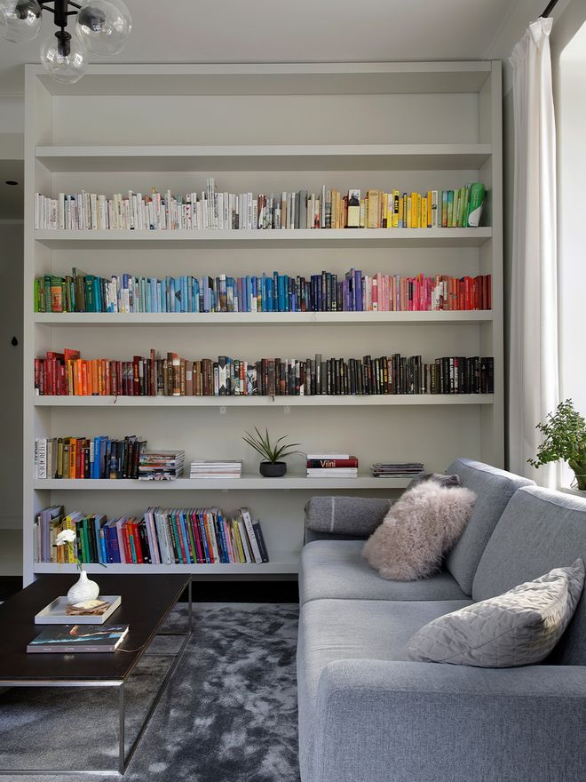 Color-coded home library