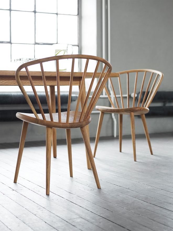 Stolab Miss Holly chair, oiled oak