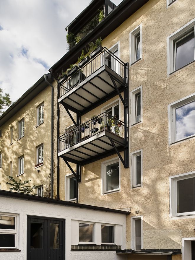 Old apartment building in Munich