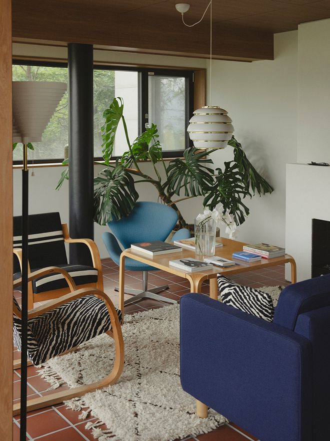 Artek designs in the living room