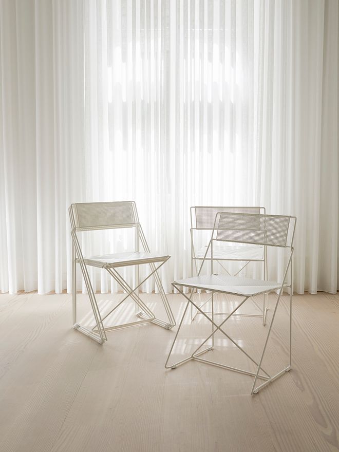 Magnus Olesen X-Line chair, white