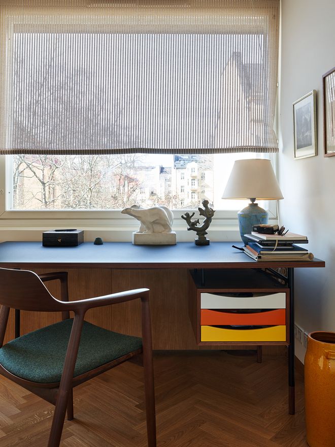 A desk designed by Finn Juhl