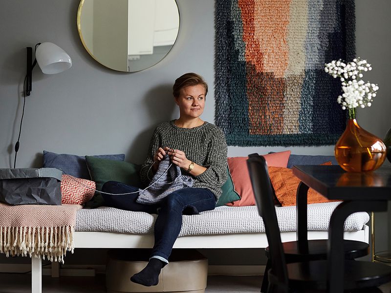 Katriina Nuutinen: ”Valo tekee asunnosta kodin”