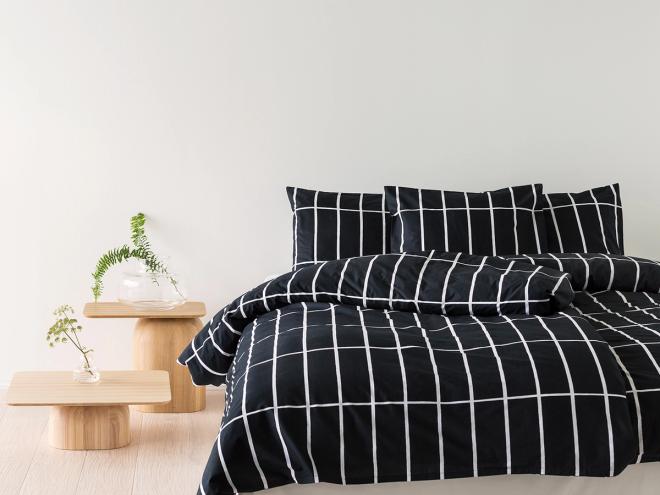Marimekko Tiiliskivi bedding