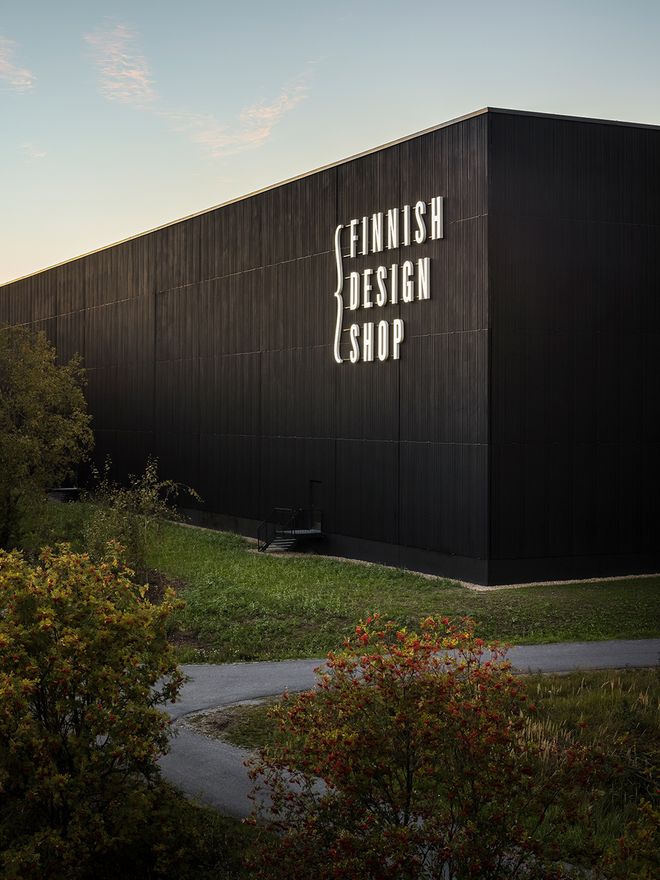 Finnish Design Shop logistics center facade