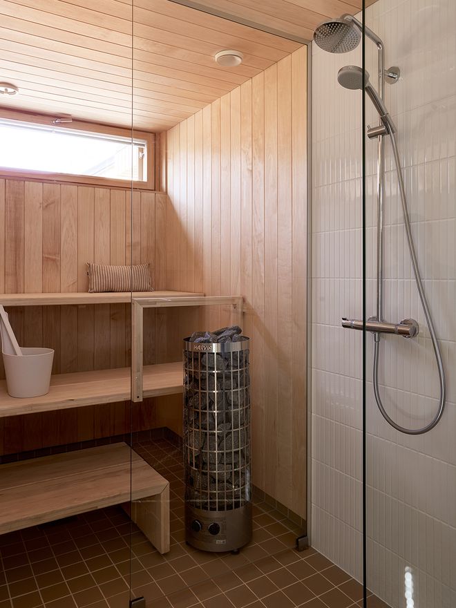 Mikko Nissilä’s home, sauna