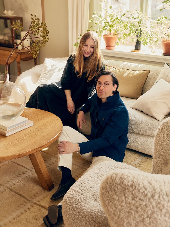 Portrait of Mattias and Caroline Storm